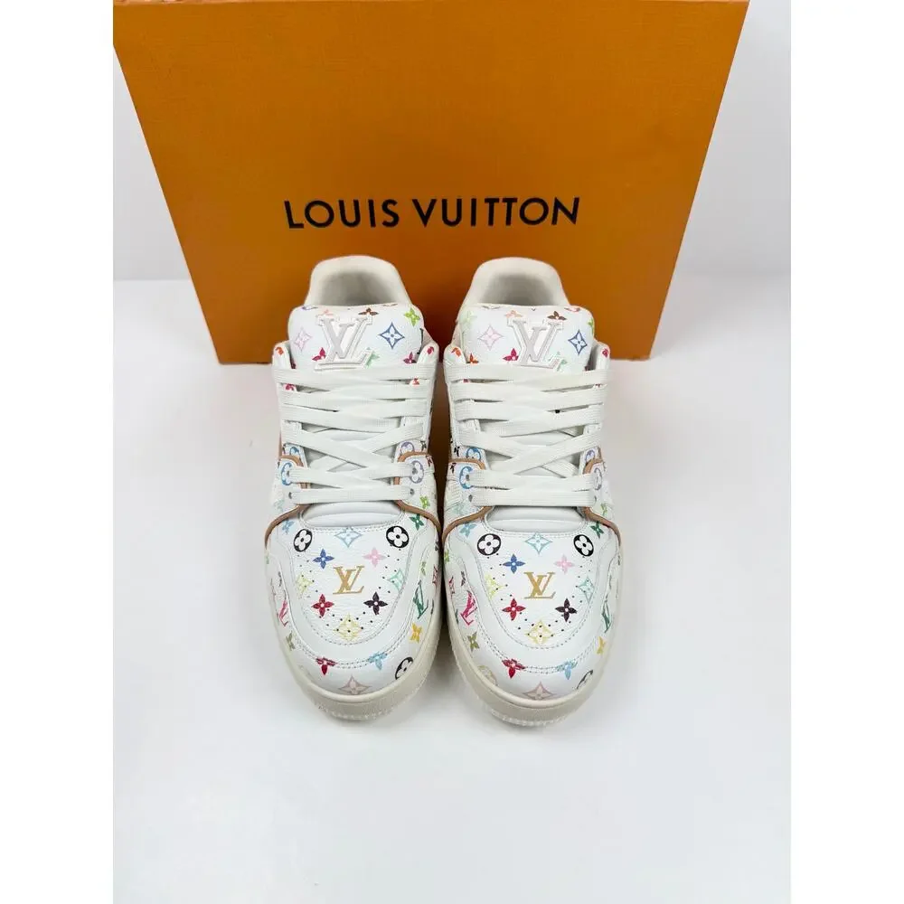 Size 7UK/8US - Louis Vuitton Takashi Murakami White